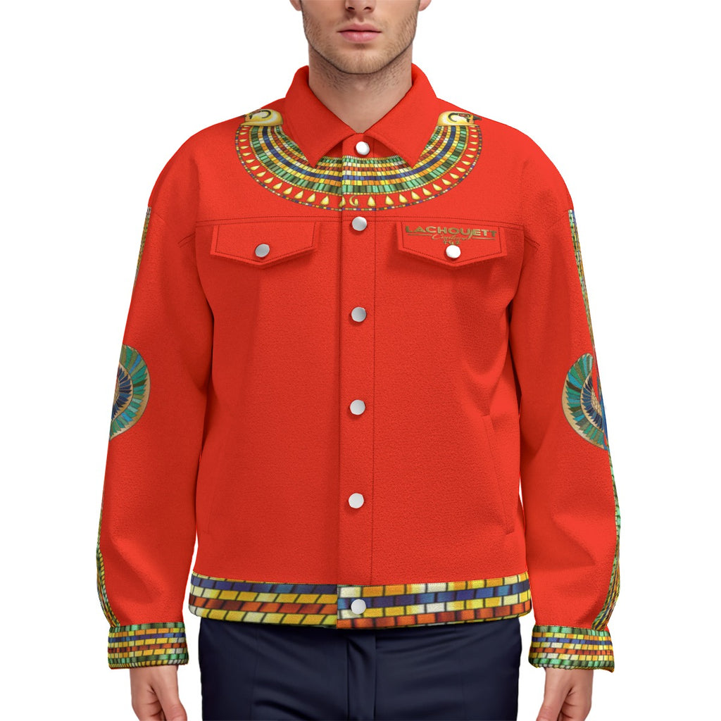 MEDJAY RED Unisex Lapel Jacket