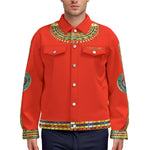 MEDJAY RED Unisex Lapel Jacket