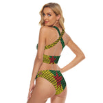 LCC YANAZER Women's Bandage One-piece Swimsuit