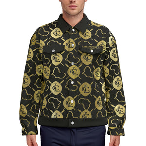 AFRICAN WARRIOR BLC Unisex Lapel Jacket