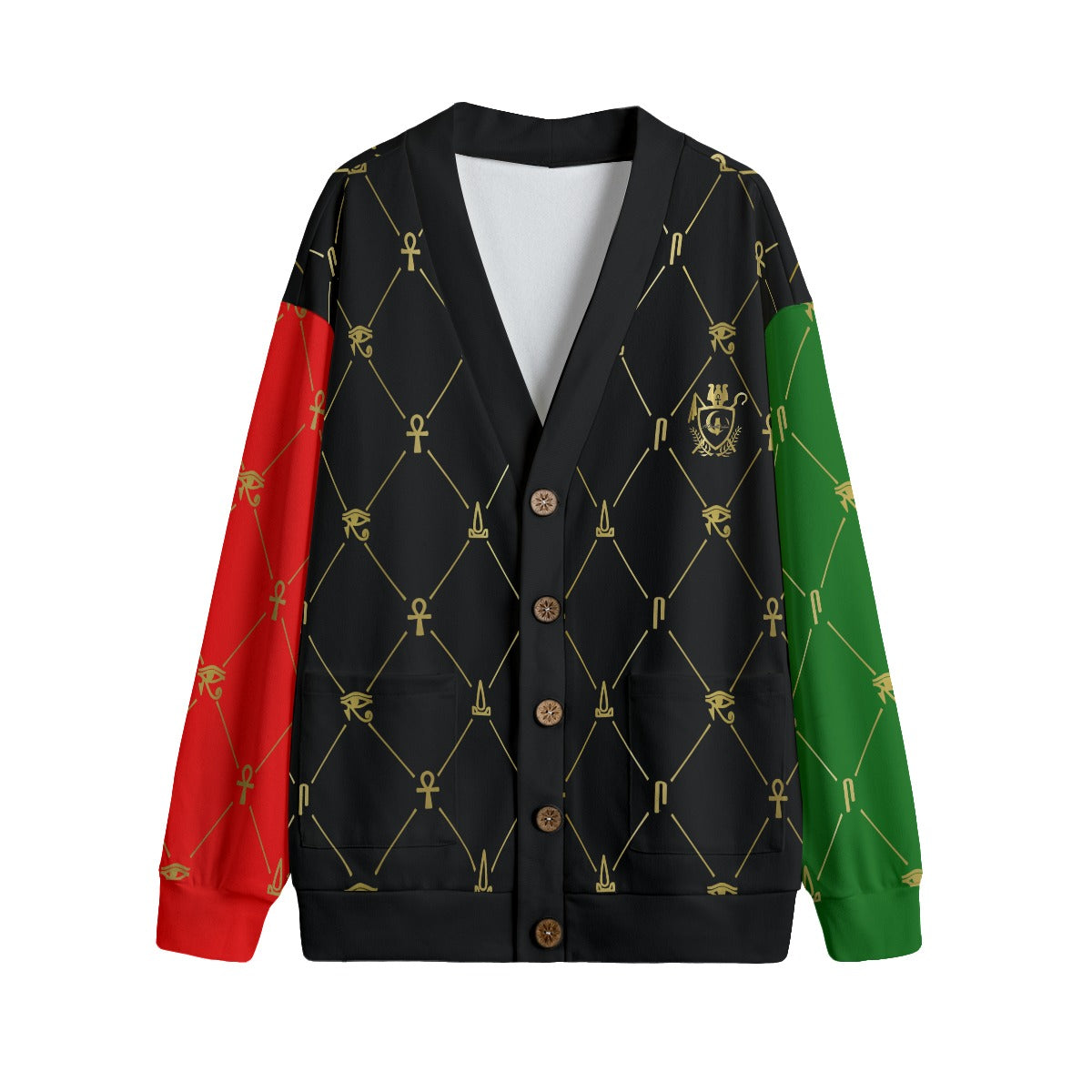 A.U.S DELUXE RBG Unisex Cardigan With Button Closure