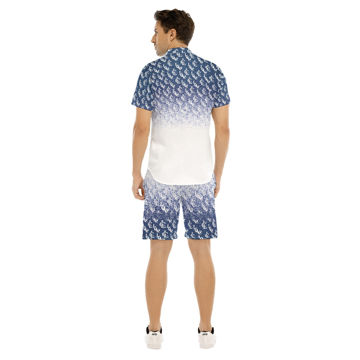 LCC NEW RICH DENIM Men's Short Sleeve Shirt Set
