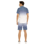 LCC NEW RICH DENIM Men's Short Sleeve Shirt Set