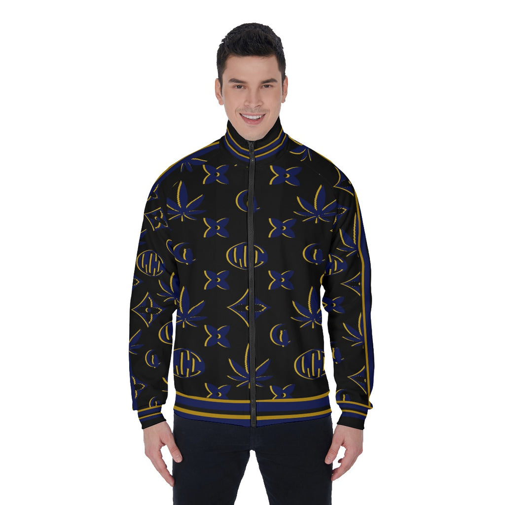 LCC WEEDY ROYAL BLC  Men's Stand Collar Jacket