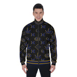 LCC WEEDY ROYAL BLC  Men's Stand Collar Jacket