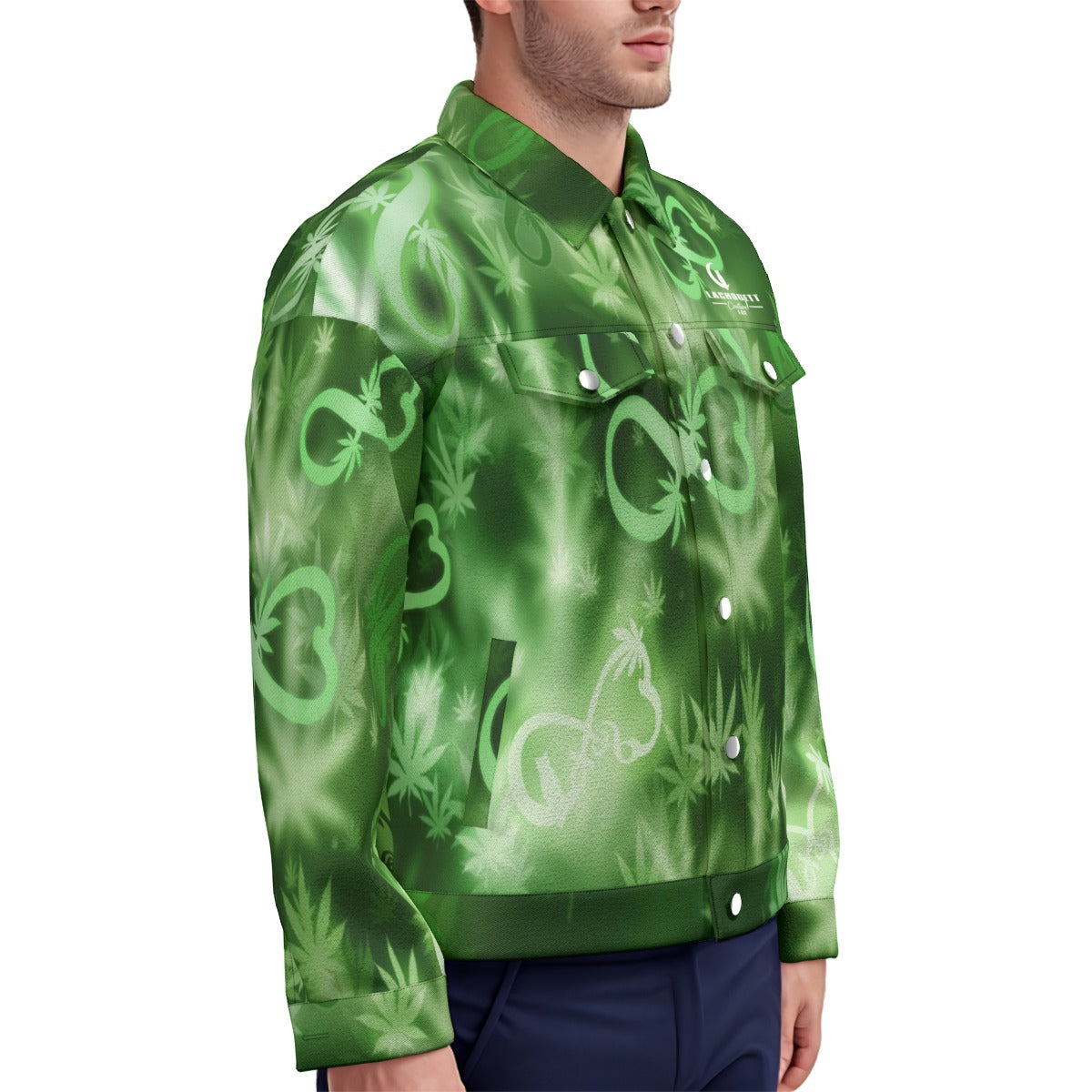 INFINITY GREEN Unisex Lapel Jacket