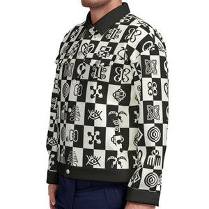ADINKRA Unisex Lapel Jacket