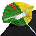 Yana Flag Unisex Jacket With Zipper Closure