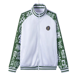ADINKRA MXGRN1 Unisex Stand Collar Jacket
