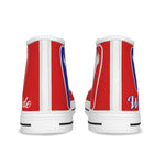 WESTSIDE RED Men's High Canvas Shoes