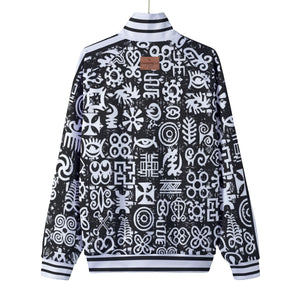 ADINKRA MXBLC Unisex Stand Collar Jacket