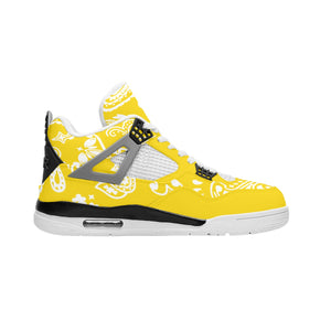 BANDANA PAISLEY YLW Men's Air Chouett Shoes