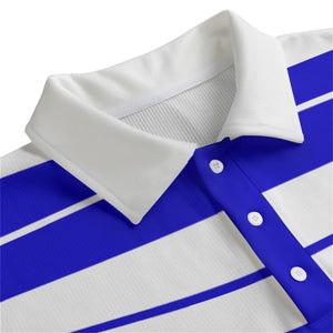 STRIPE UP CRIPTONITE Unisex Lapel Collar Sweater