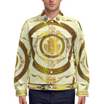 LCC RICH WHT Unisex Lapel Jacket