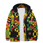 Kente Butan full Windbreaker With Zipper