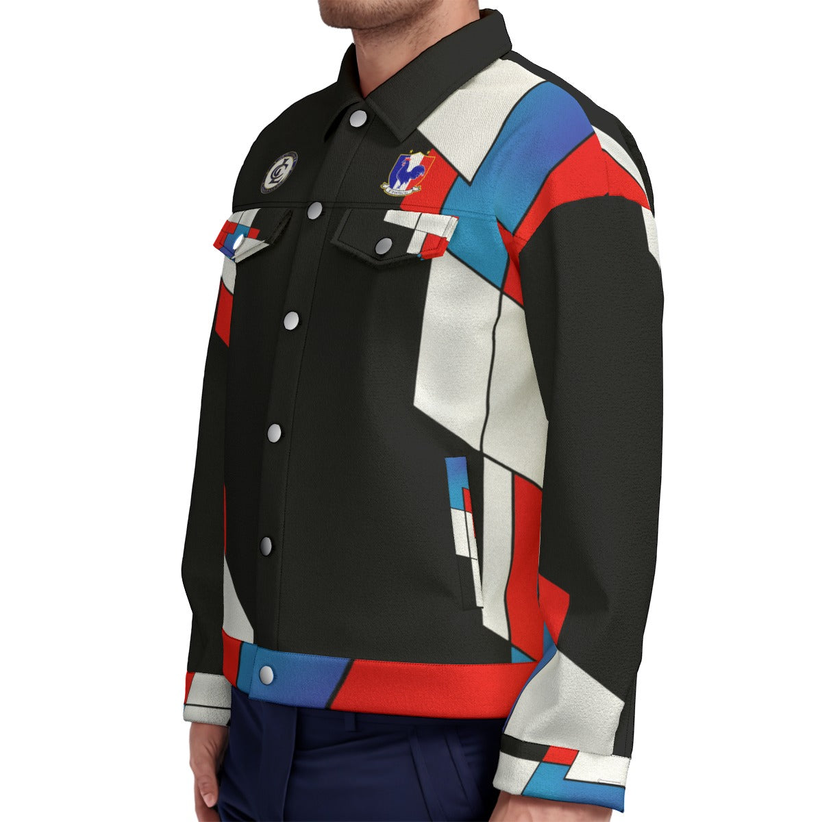 FRANCE BLC Unisex Lapel Jacket