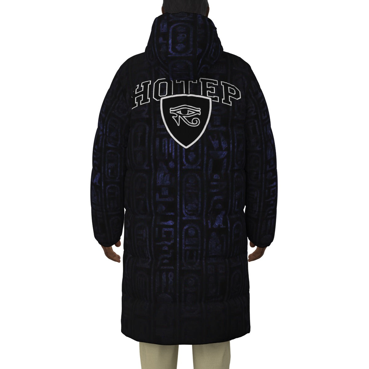 HOTEP EYES Unisex Long Down Jacket