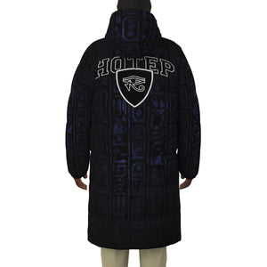HOTEP EYES Unisex Long Down Jacket