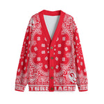 BANDANA Bs'UP Unisex V-neck Cardigan With Button Closure