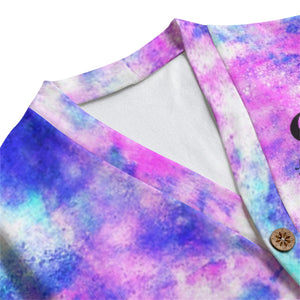 COLORFULL LCC Unisex V-neck Cardigan With Button Closure