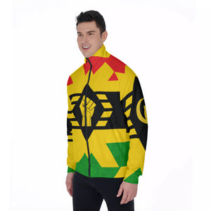 FIST UP RBG Men's Stand Collar Jacket