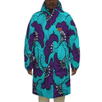 AFRIKAN FLOWER Unisex Long Down Jacket