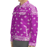 BANDANA FULLY GRAPES Unisex Lapel Jacket