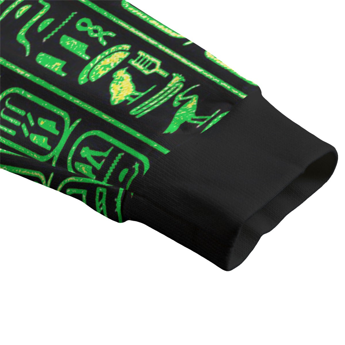 HIEROGLYPH RASTA Unisex V-neck Cardigan With Button Closure