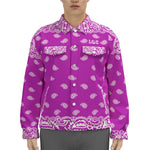 BANDANA FULLY GRAPES Unisex Lapel Jacket