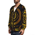 LCC RICH BLC Unisex V-neck Cardigan