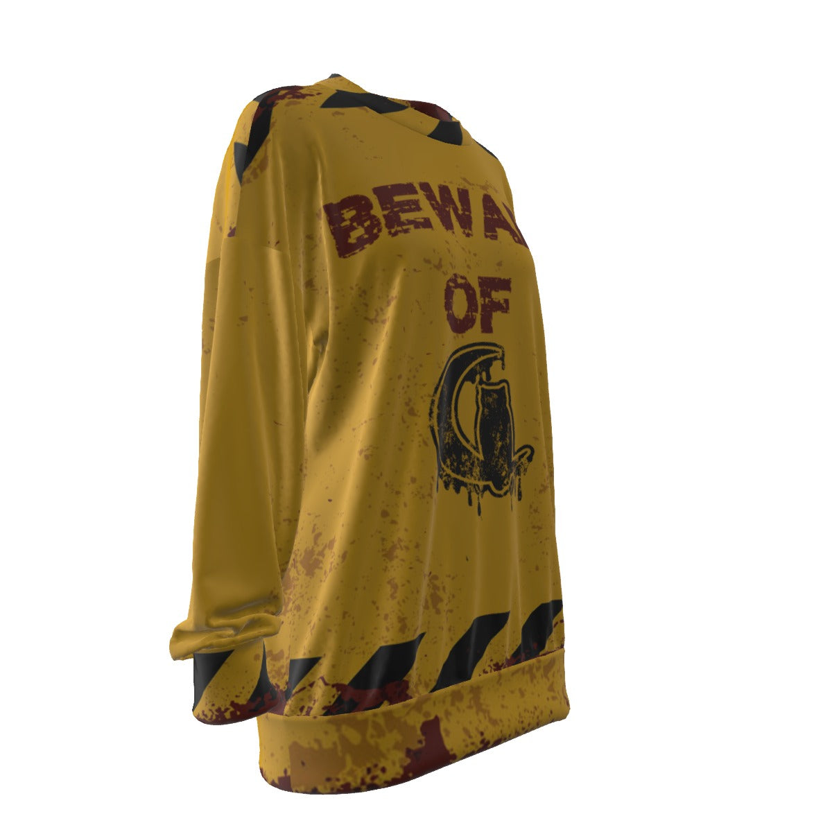 BEWARE Women's Casual Sweatshirt