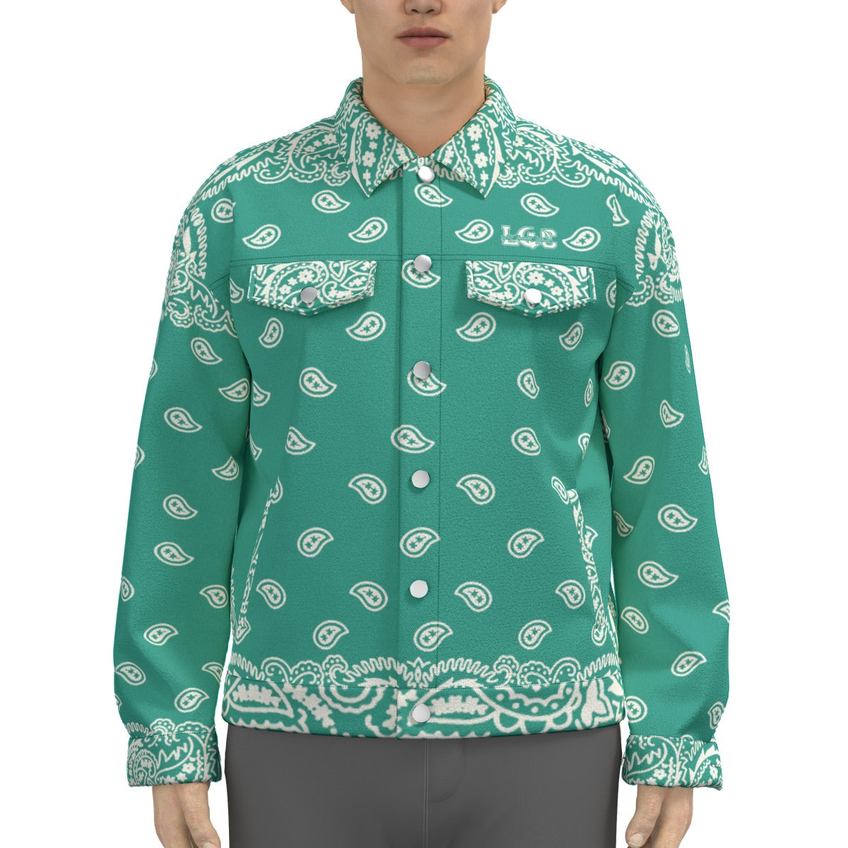 BANDANA FULLY TRQSE Unisex Lapel Jacket