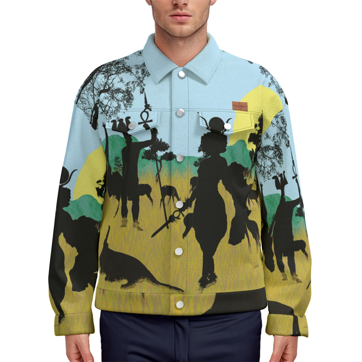 SAFARI Unisex Lapel Jacket  Cotton