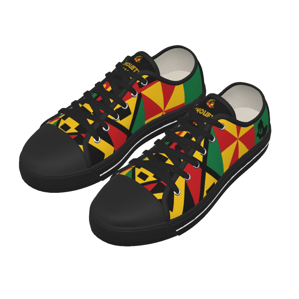 KENTE BUTAN Women's Low Canvas Shoes