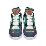 PLAID IN GOLD Air Chouett Shoes