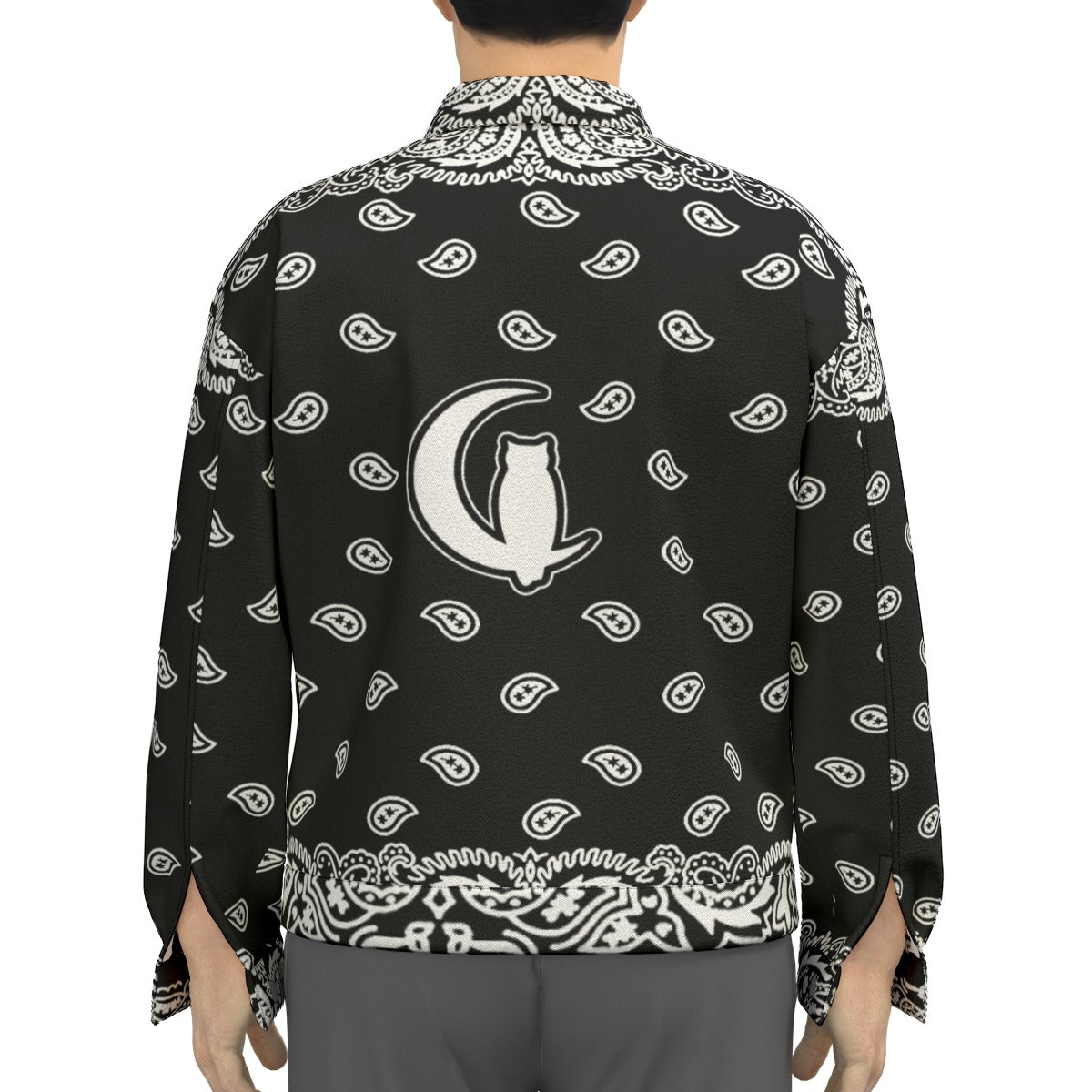 BANDANA FULLY BLC Unisex Lapel Jacket