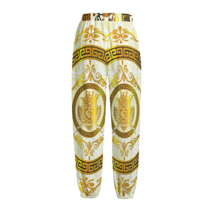 LCC RICH WHT Unisex Knitted Pants