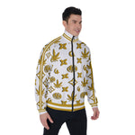 LCC WEEDY CREAMY WHT Men's Stand Collar Jacket