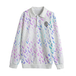 LCC NEW RICH COLORING Unisex Lapel Collar Sweater