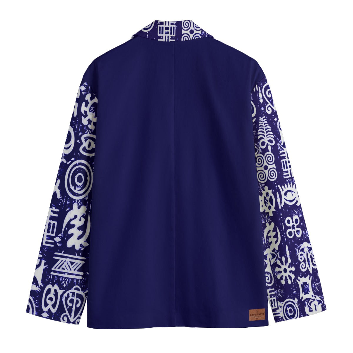 ADINKRA MXBLUE1 Men's Casual Blazer