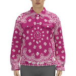 BANDANA GRAPES Unisex Lapel Jacket