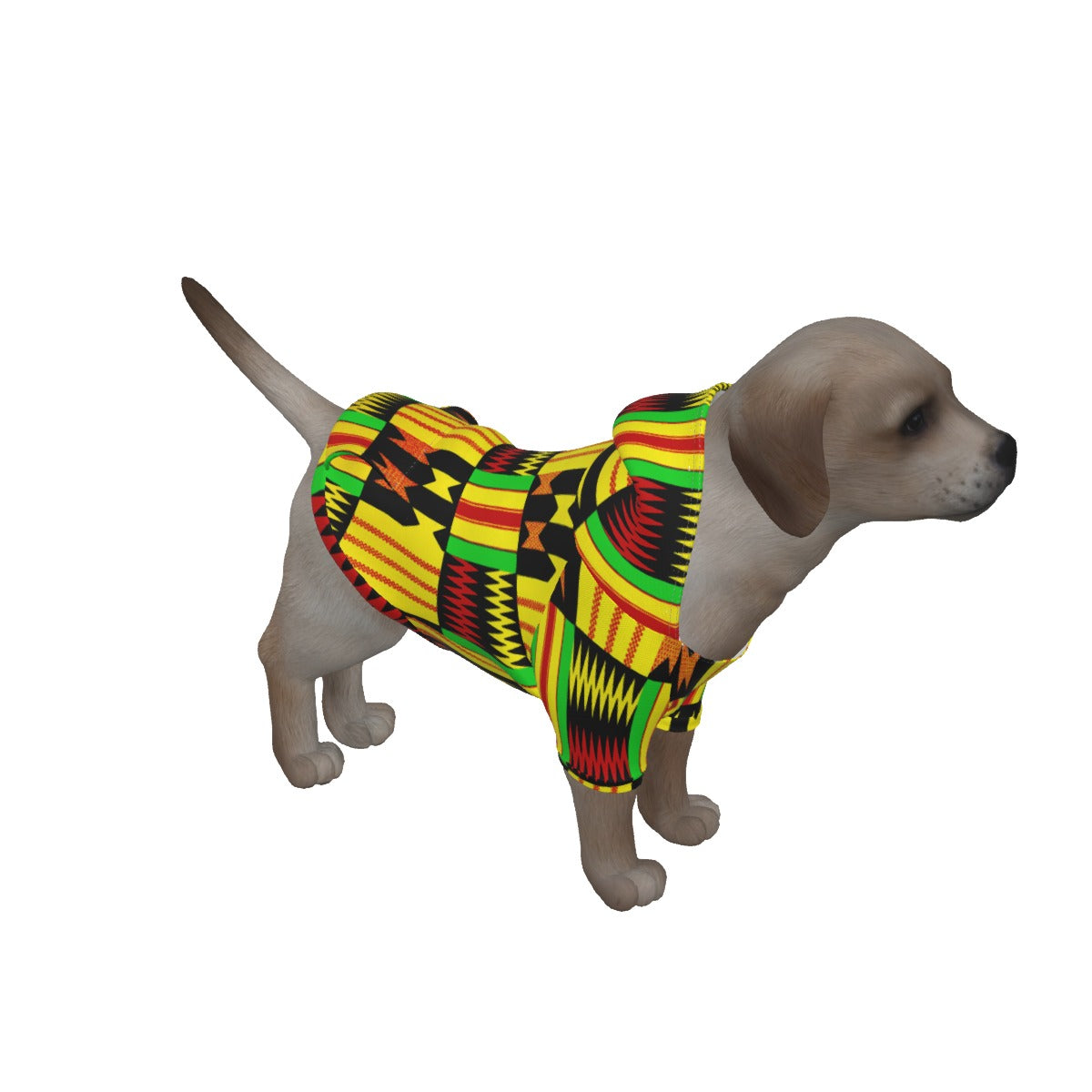 KENTE RASTA Dog's Pullover Hoodie