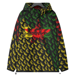 LCC NEW RICH YANA BLC Raglan Windbreaker With Zipper Closure