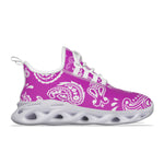 BANDANA PAISLEY GRAPES Women's Sports Shoes