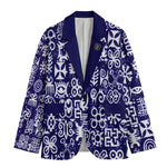 ADINKRA MXBLUE Men's Casual Blazer