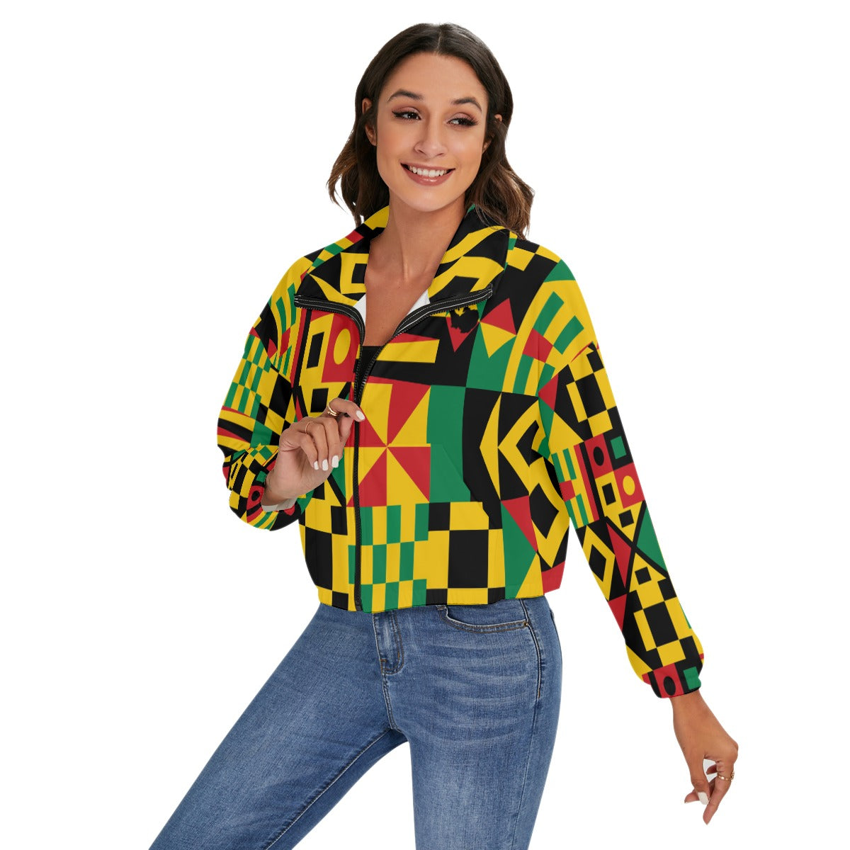 KENTE BUTAN Women's Zip Jacket