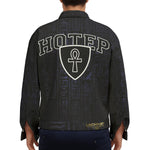 HOTEP ANKH Unisex Lapel Jacket Cotton