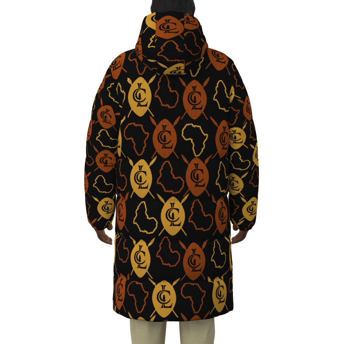 LCC WARRIOR BLC Unisex Long Down Jacket