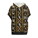 BOGOLAN KMT Women's Knitted Fleece Cloak With Kangaroo Pocket