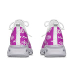 BANDANA PAISLEY GRAPES Women's Sports Shoes